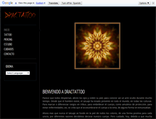 Tablet Screenshot of dractattoo.com